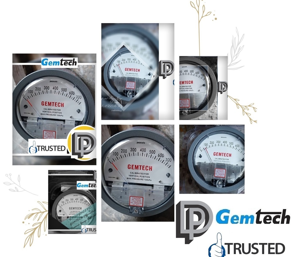GEMTECH-Differential Pressure Gauge Distributor For Dadri Uttar Pradesh