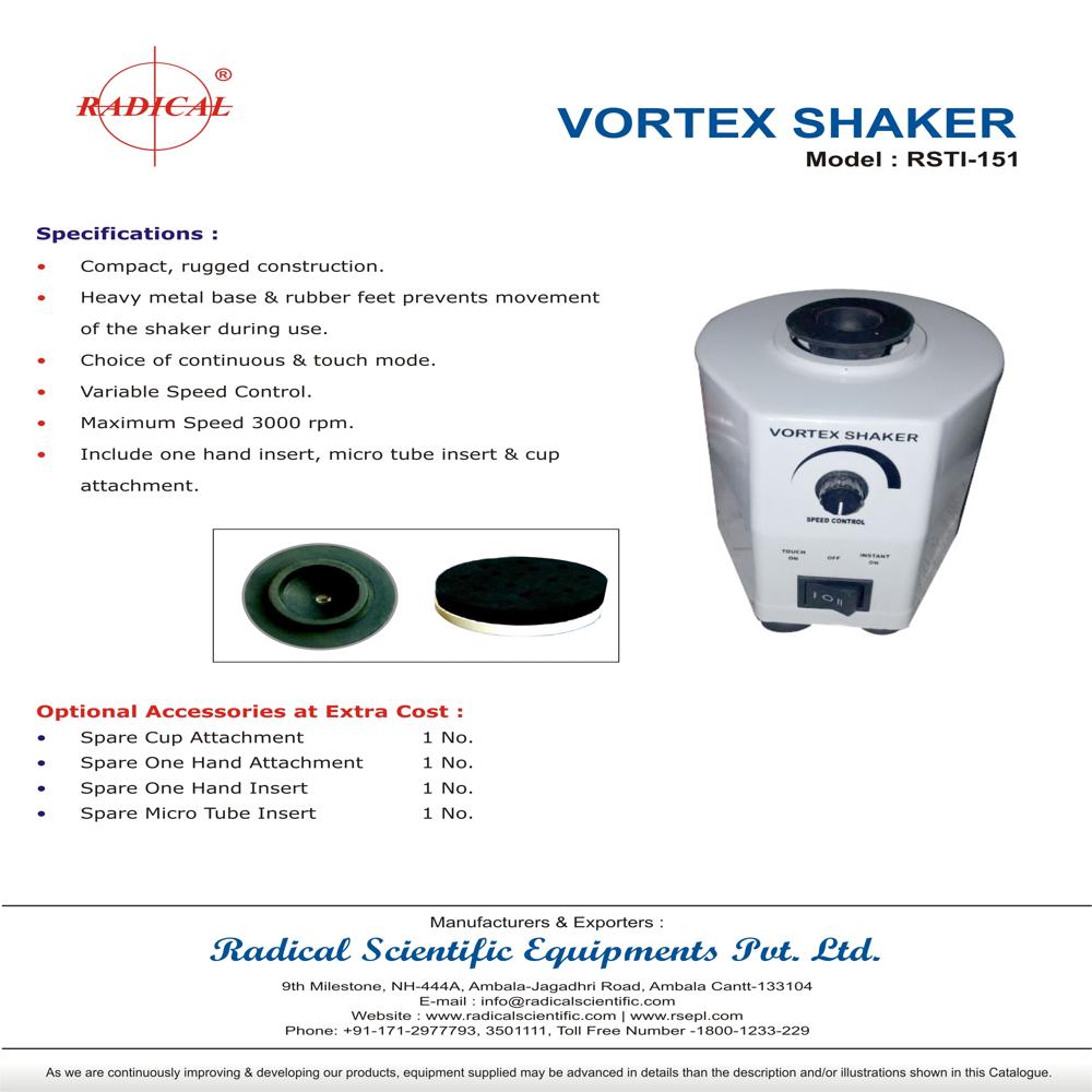 Vortex Shaker Rsti-151 - Feature: Good Quality