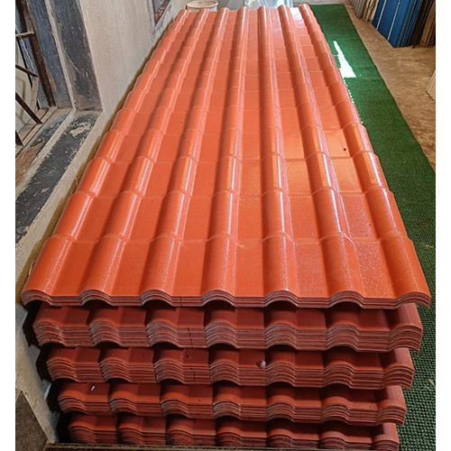 Upvc Roofing Sheet - Color: Orange