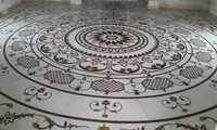 Slab Pure White Makrana Marble Ilya Work For Flooring