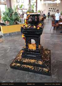 Black Stone Polish Tulsi Pot