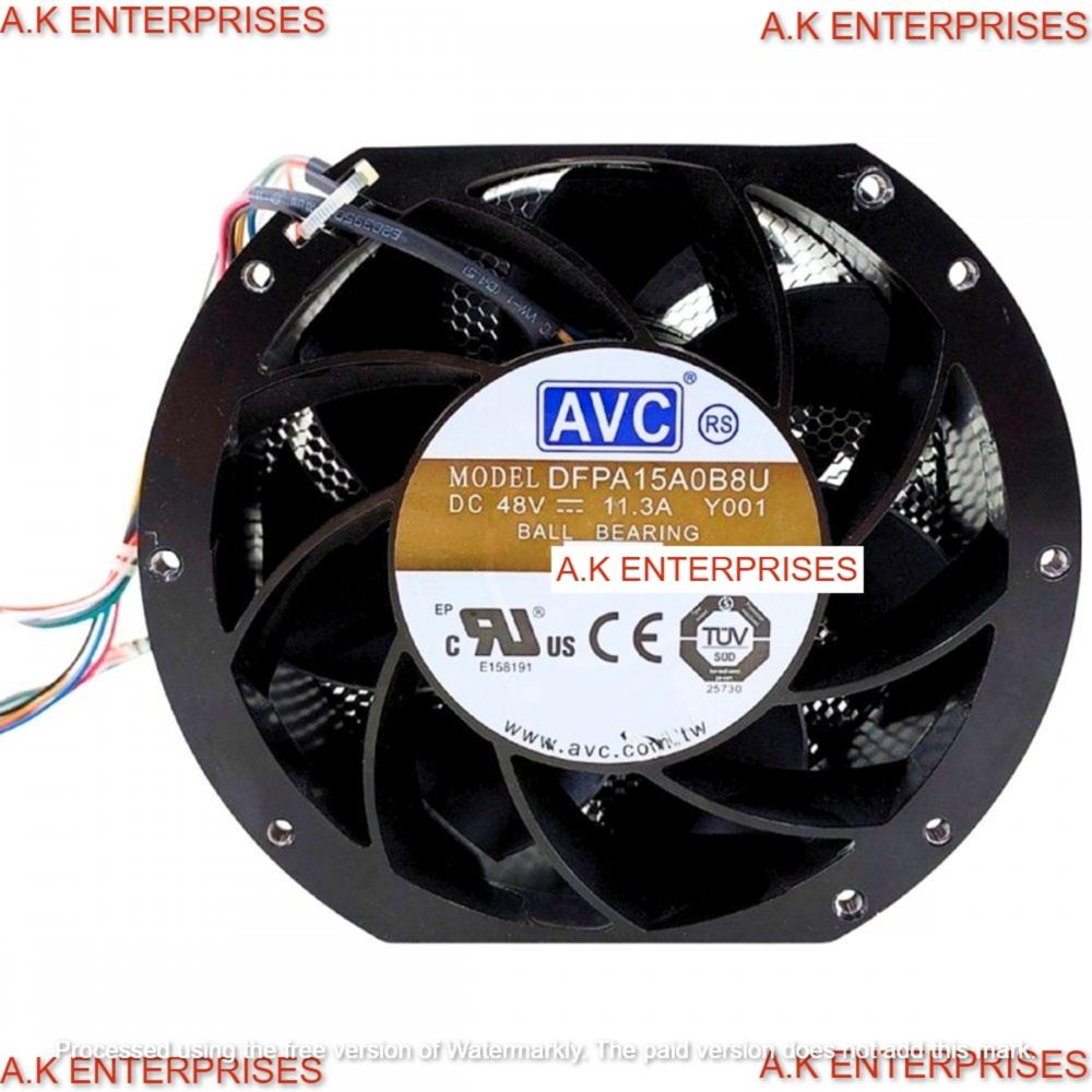 AVC DFPA15A0B8U 48V DC 11.3A 17255mm BALL METAL Industrial Axial Cooling Fan