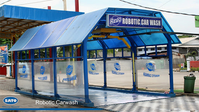Automatic 360 Car Wash Machine