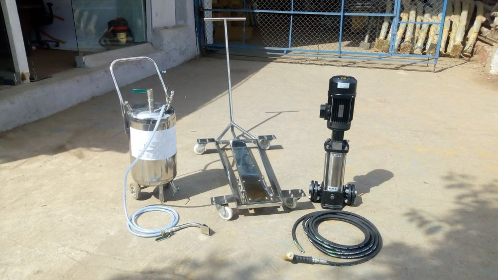 Car Underbody Cleaning Lance System - Color: Silver