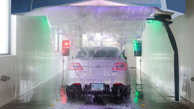 Affordable Touchless Car Wash Machine - Color: Silver