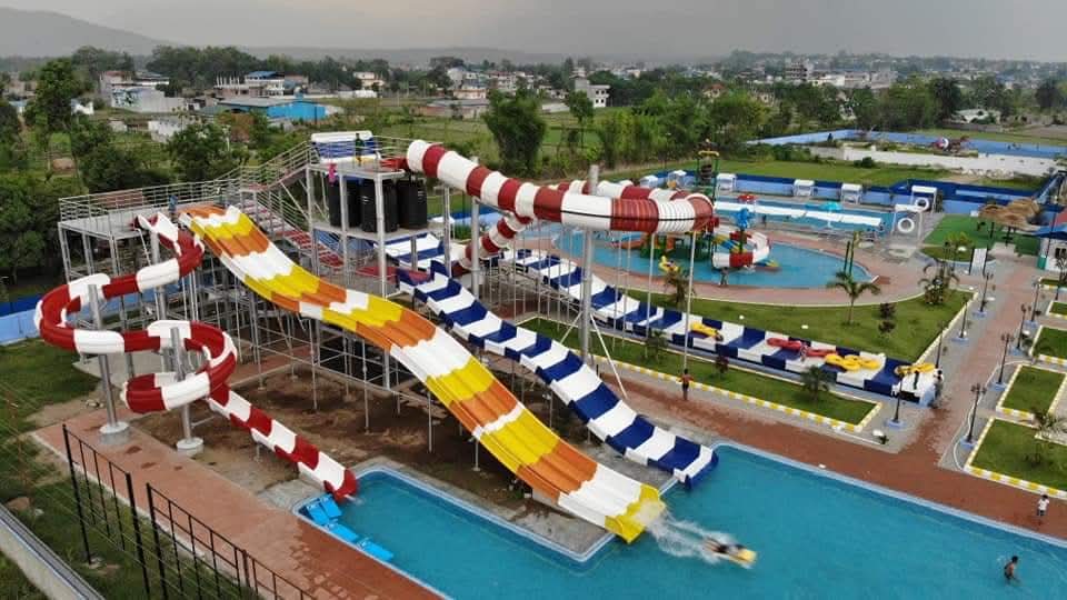 Water park construction
