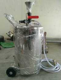 Foam Dispensing System - Color: Silver