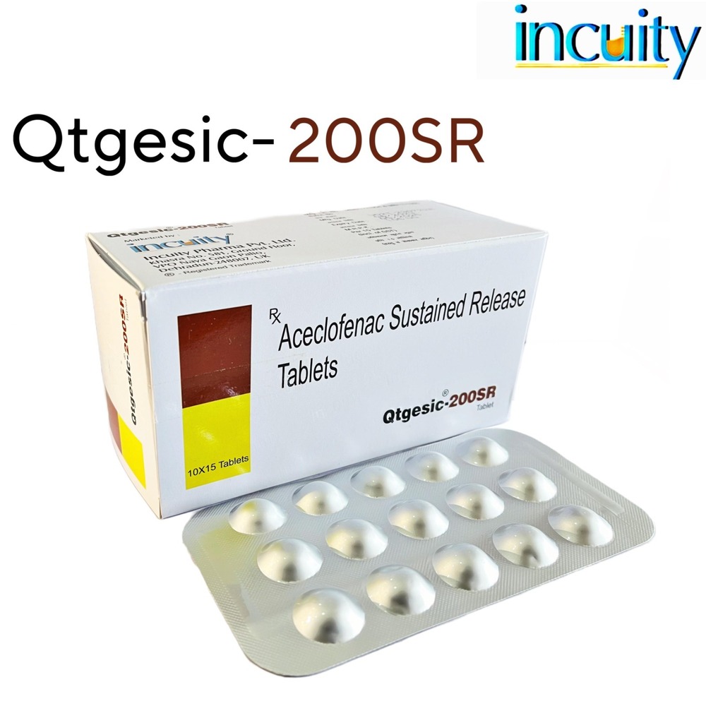 Aceclofenac Sustained Release Tablets - Storage Instructions: Dry Place