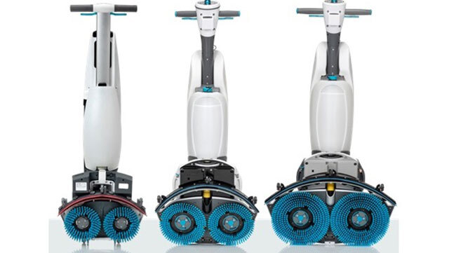 Car Workshop Floor Cleaning Machine - Color: White