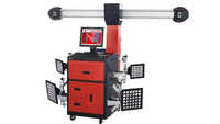3d Wheel Alignment Machine - Color: Red