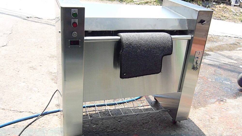 Automatic Car Mat Cleaner - Material: Mild Steel