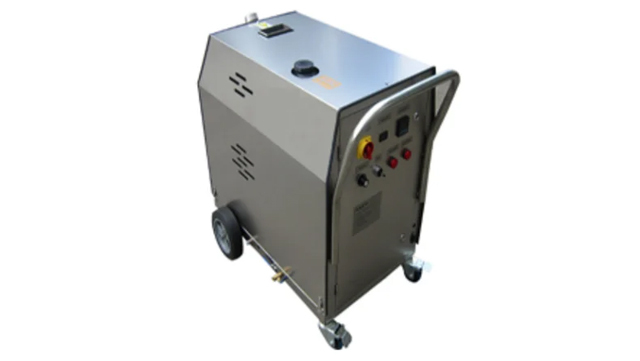 Electric Steam Car Washer Machine - Color: Silver