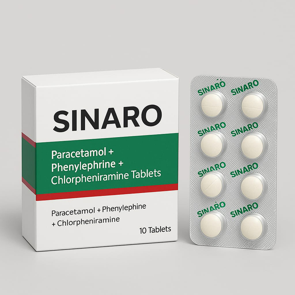 Paracetamol Phenylephrine Chlorpheniramine Tablets - Physical Form: Capsules