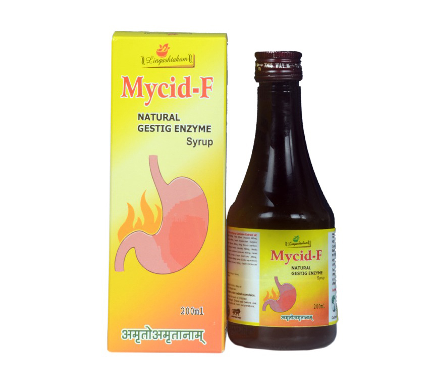 200ml Mycid-f Natural Gestig Enzyme Syrup - Age Group: Suitable For All Ages