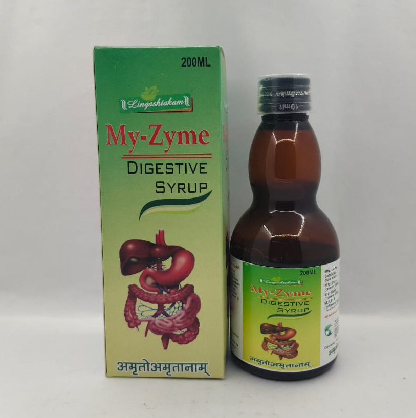 200Ml My-Zyme Digestive Syrup - Age Group: For Adults