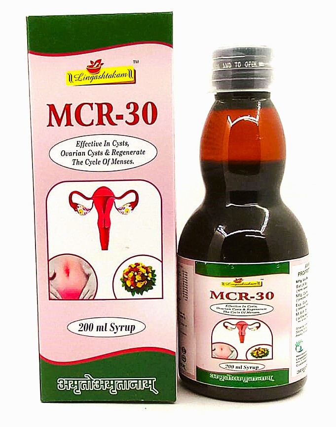 Mcr-30 200Ml Cysts Ovarian Cysts And Regenrate The Cycle Of Menses Syrup - Age Group: Suitable For All Ages