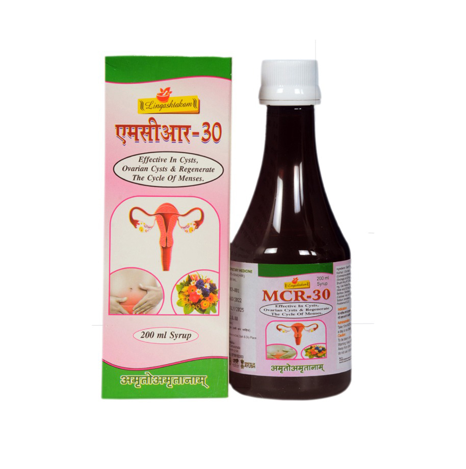 Mcr-30 200ml Cysts Ovarian Cysts And Regenrate The Cycle Of Menses Syrup - Age Group: Suitable For All Ages