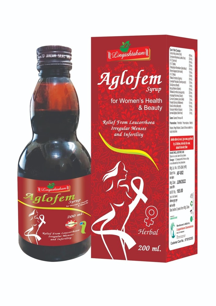 200Ml Aglofem Syrup - Age Group: For Adults
