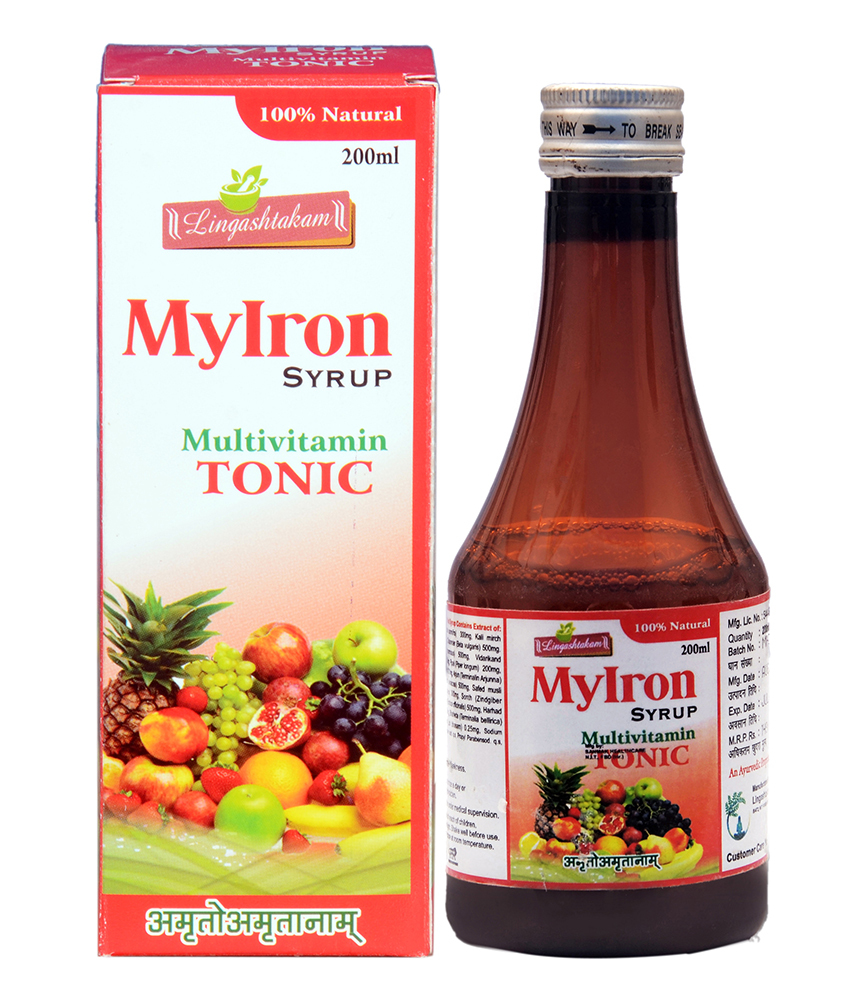200ml Myiron Multivitamin Tonic - Age Group: Suitable For All Ages