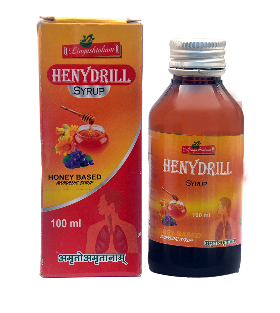 100Ml Henydrill Cough Syrup - Age Group: Suitable For All Ages