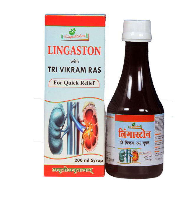 200 Ml Lingaston Tri Vikram Ras Syrup - Age Group: Suitable For All Ages