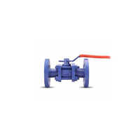 Cast Iron (ci) Ball Valve - Color: Blue