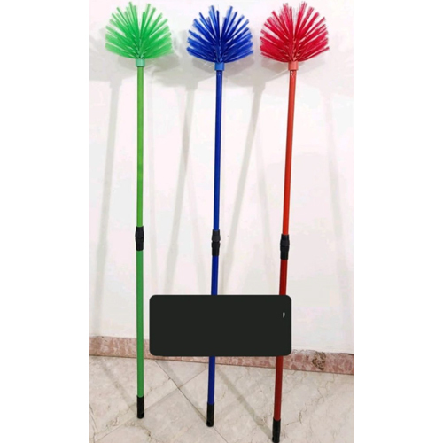 Gobhi 75 Holes With 4Feet Telescopic Rod Jala Brush - Color: Multicolor