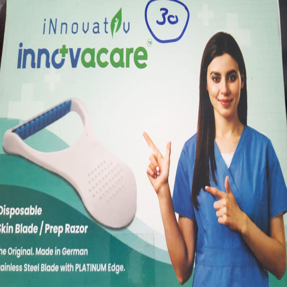 Disposable Skin Blade - Color Code: White And Blue
