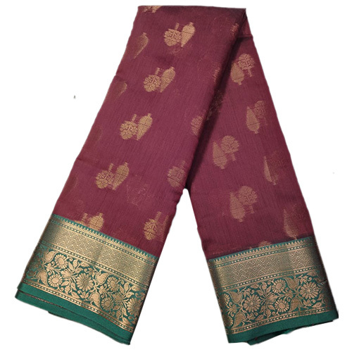 Cotton Boota Rich Pallu - Color: Multicolor