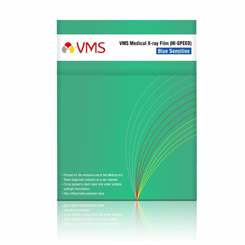 Vms Medical X Ray Hi Speed Film Blue Sensitive - Use: Hospital