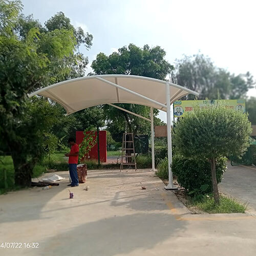Modular Tensile Shed - Color: White