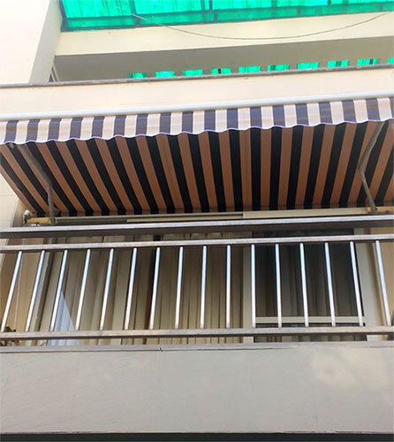 Terrace Awning - Color: Multicolor