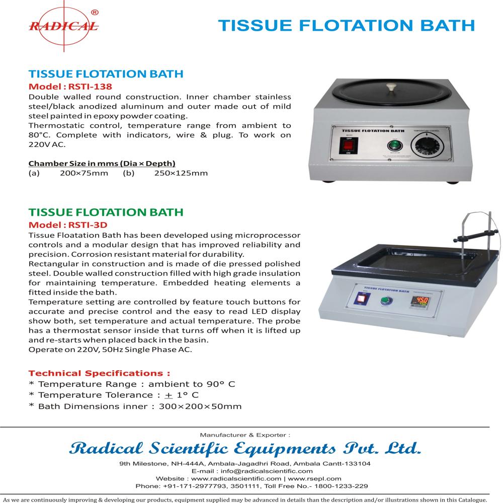 Tissue Flotation Water Bath RSTI-138