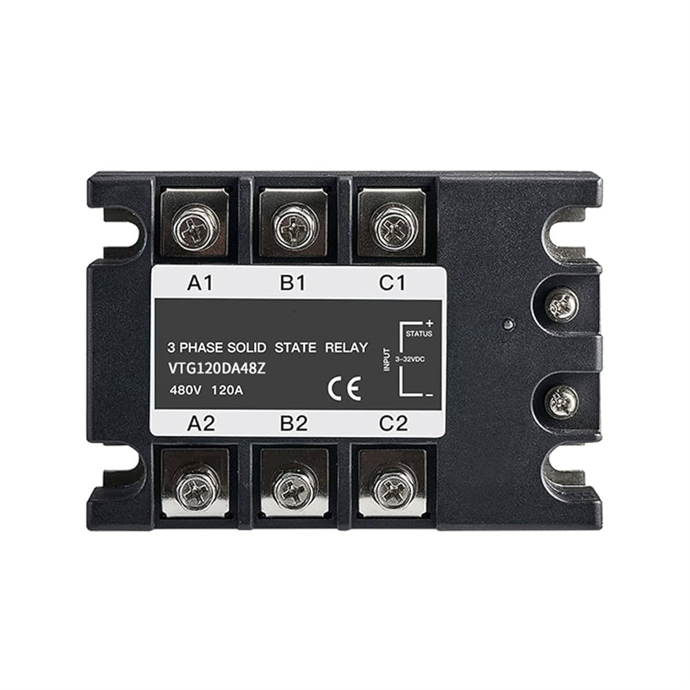 80amps Three Phase Solid State Relay - Frequency: 50 Hertz (Hz)