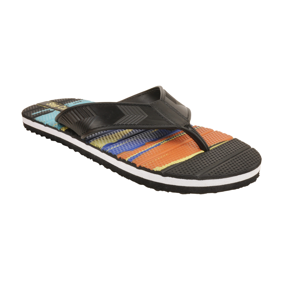 Aqualite Men'S Coffee Slippers - Color: Multicolor