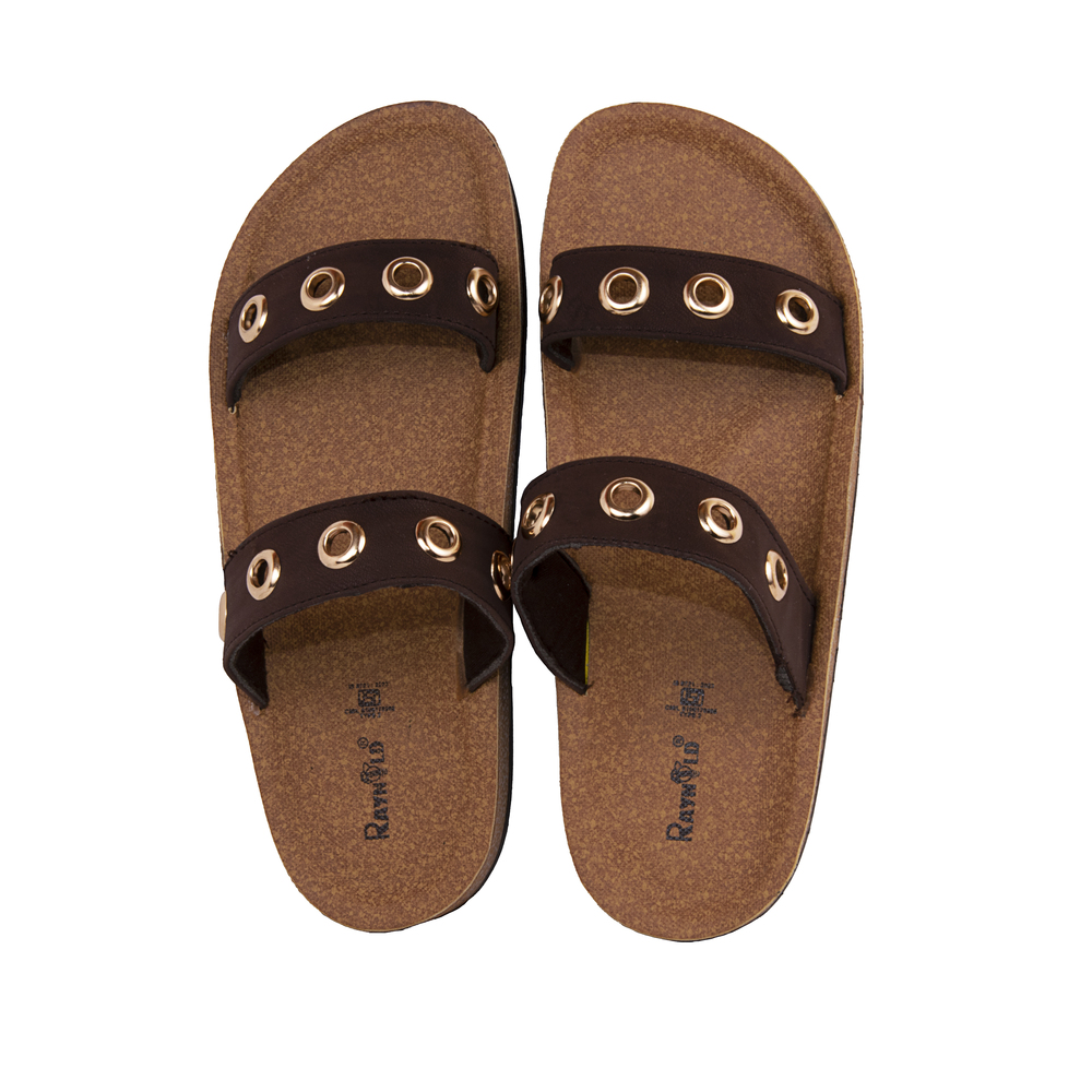 Ladies Pu Slippers - Color: Multicolor