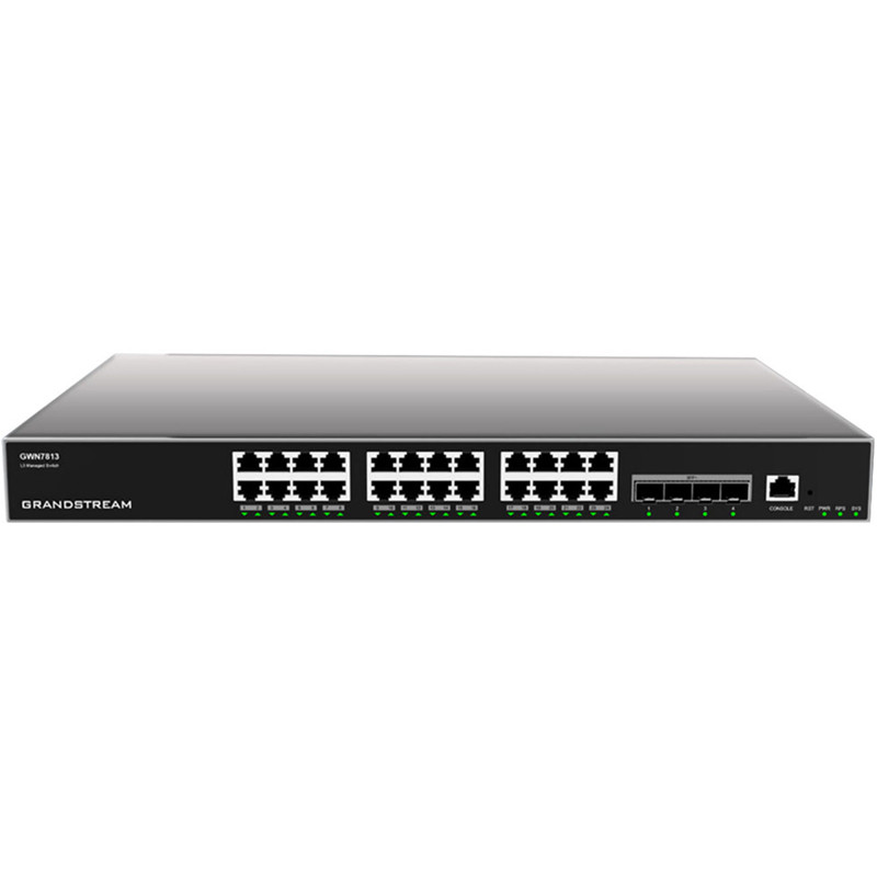Grandstream GWN7813 24-Port Gigabit L3 Managed Switch