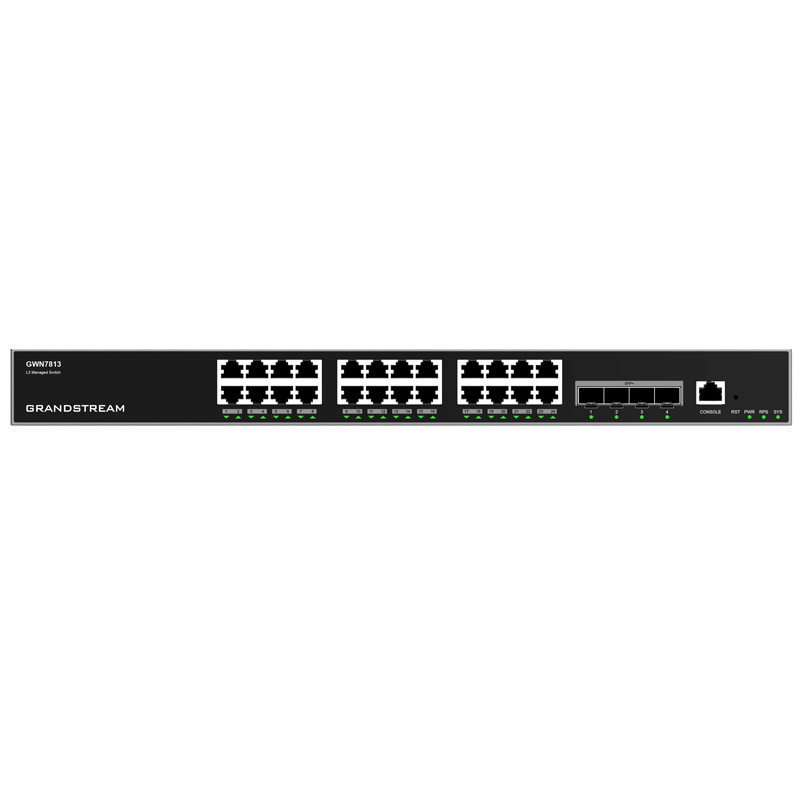 Grandstream Gwn7813 24-port Gigabit L3 Managed Switch - Features: Good Quality