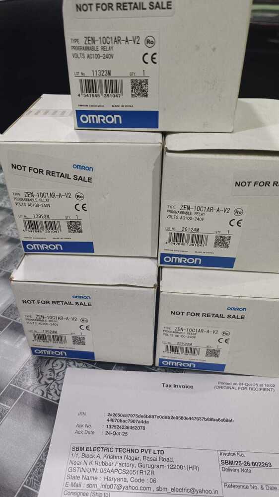 Omron Plc, Zen-10c1ar-a-v2,plcp1-380-a2-v1,scu18-40a/110/115/126a