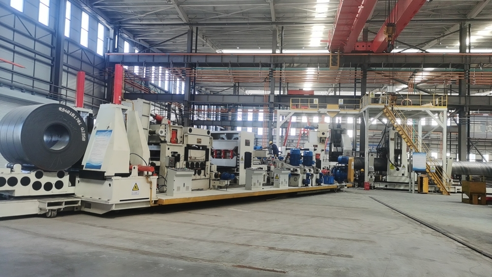 2020x25mm Spiral Pipe Machine