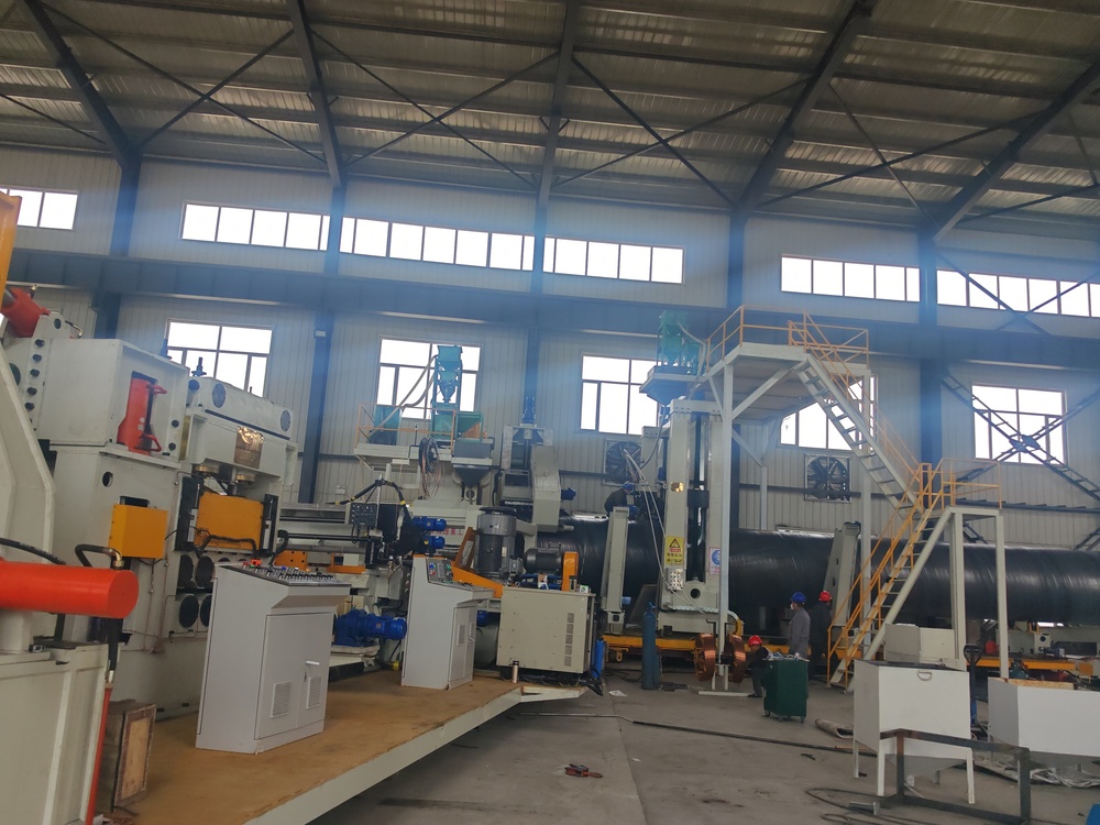 3200x26mm Spiral pipe machine