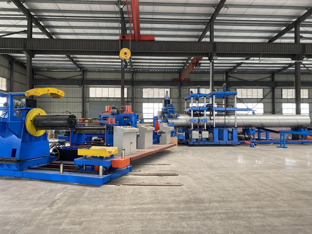 Stainless Steel Spiral Pipe Machine