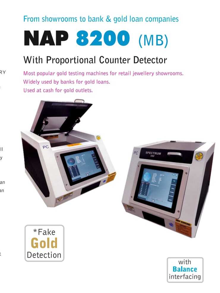 Pc Nap 8200 Mb Spectrum Gold Testing Machine - Color: White