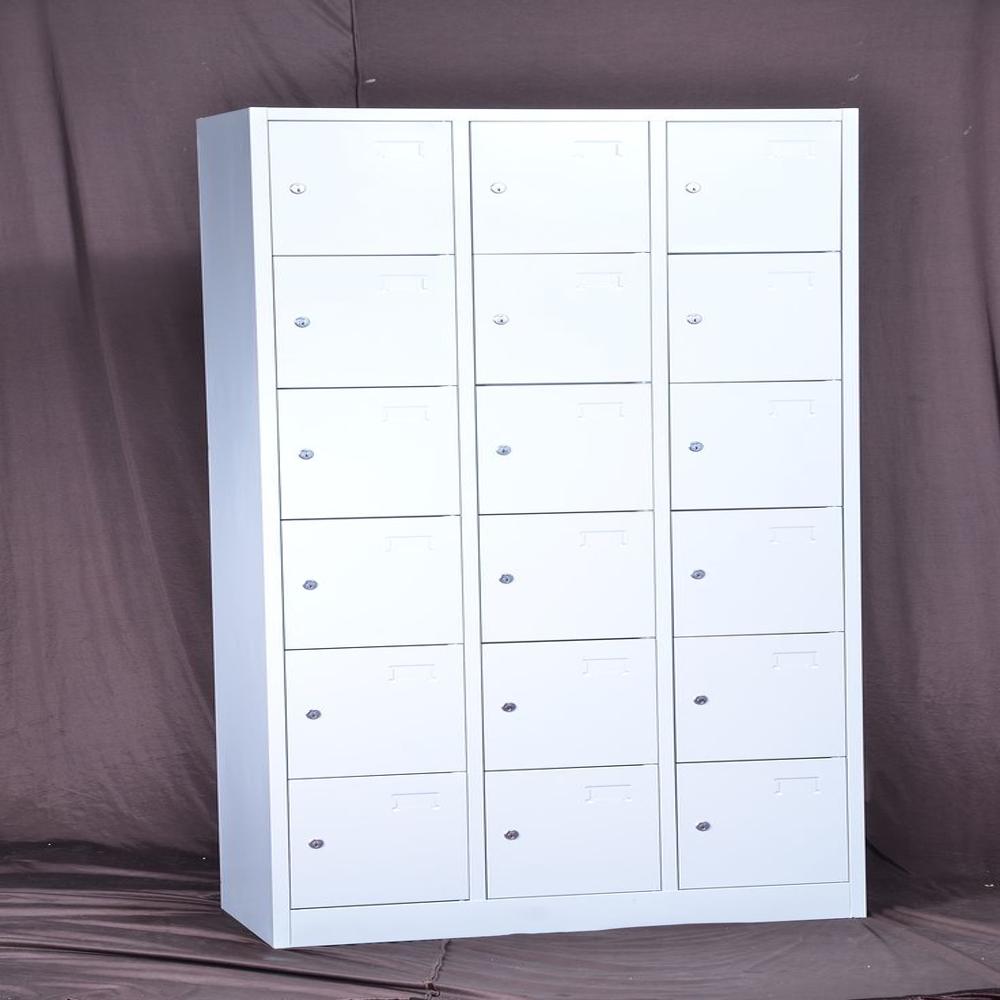 Grey Industrial Locker - Color: Gray