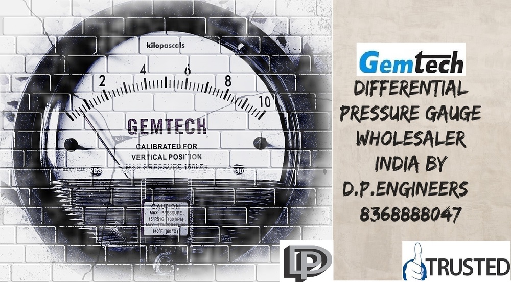 GEMTECH-Differential Pressure Gauge Distributor For Hisar Haryana
