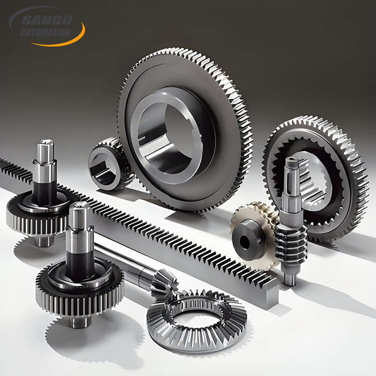Stainless Steel Gears - Color: Silver