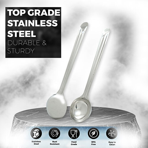 Ss Kitchen Ladle - Color: Silver