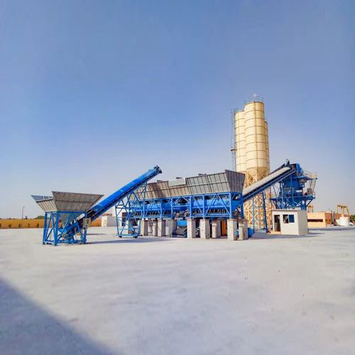 20 Cum Concrete Batching Plant - Color: Blue
