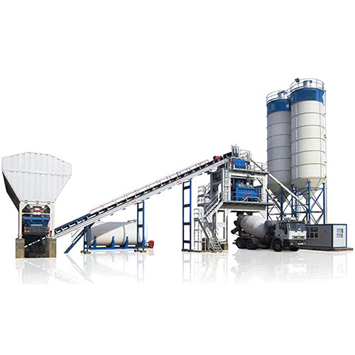 80 Tph Ready Mix Batching Plant - Color: Customized
