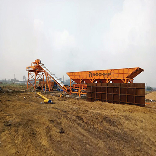 Stationary Concrete Batching Plant